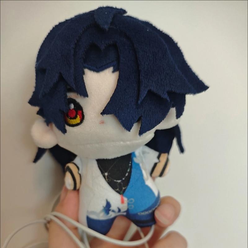 10cm Anime Game Honkai Star Rail Blade Stuffed Keychain Cotton Doll Cute Dress Up Plush Toys Christmas ornament kawaii gift Cuddly Fluffy Huggable