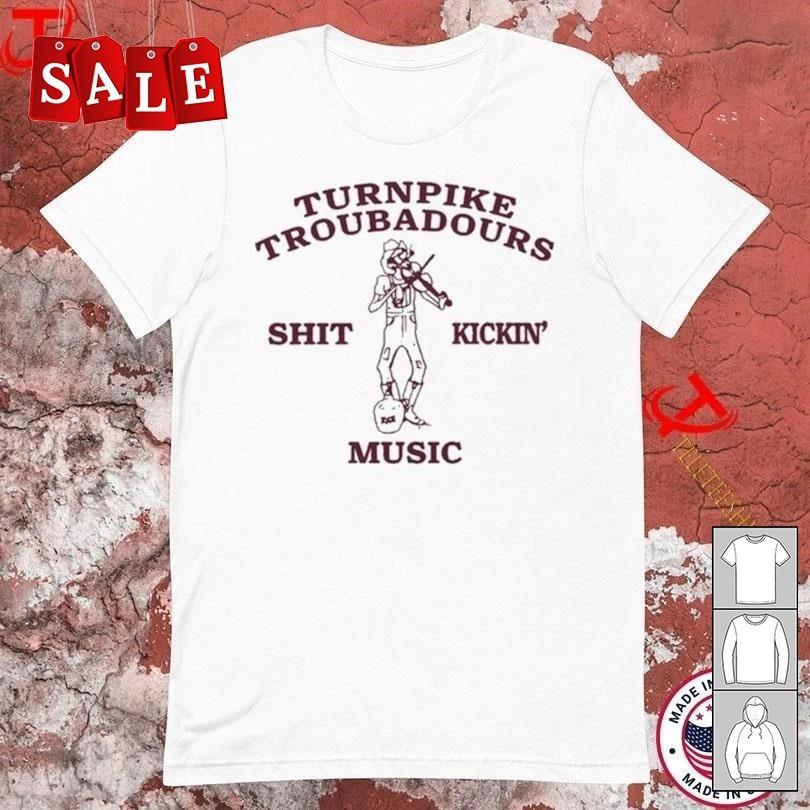New Popular Turnpike Troubadours White Gift For Fans Unisex S5XL Shirt WE657 Unisex T-Shirt L