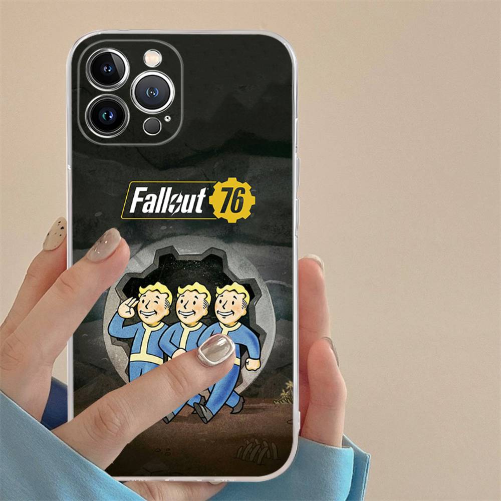 

F-Fallout S-Series 4 Cool Game For iPhone 17 16 16e 15 14 13 12 11 Pro Max Mini Plus Phone Case iPhone 12pro max