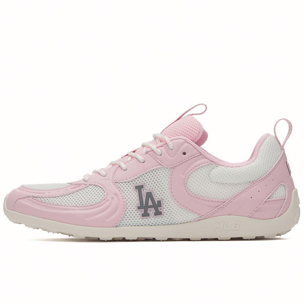 MLB Los Angeles Dodgers Lightweight, Breathable, And Slip Resistant Low top German Army Trainers Unisex Pink 3ACVOL16N-07PKL