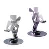 All-Metal Rotatable Phone Holder: Foldable Desktop Stand for Live Streaming & Multifunctional Use