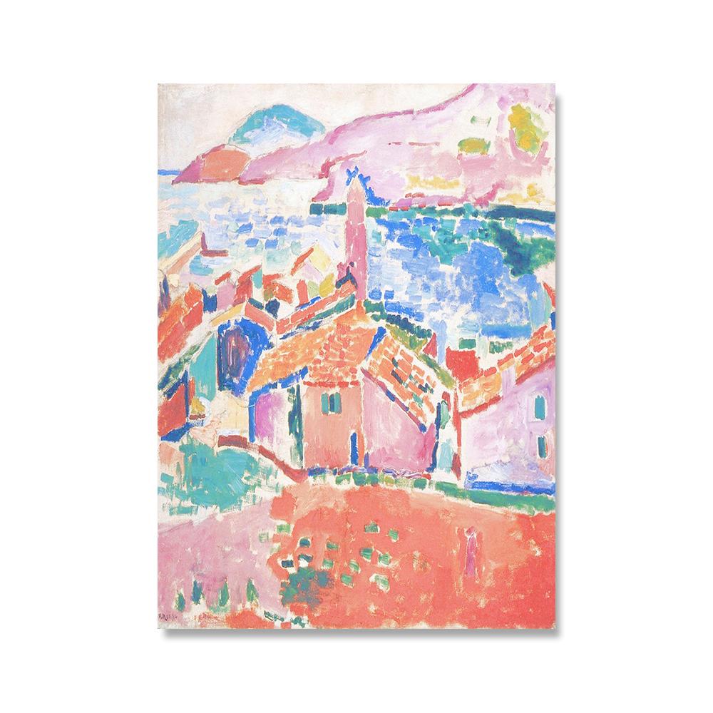 Vintage Henri Matisse Retro Posters And Prints Abstract Landscape Wall Art Canvas Painting Pictures For Living Room Home Decor