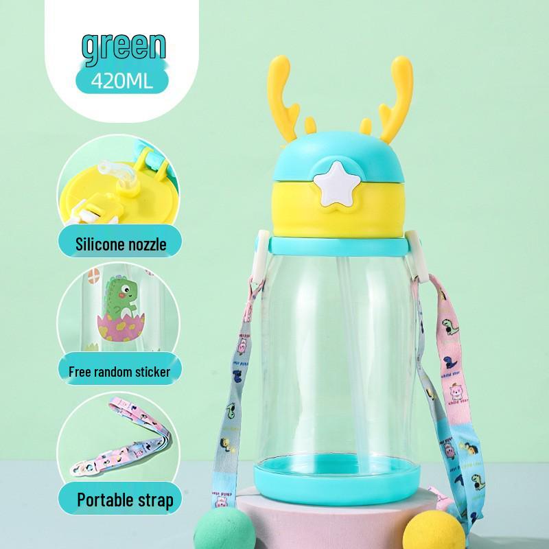 

Portable Cute Straw Cup for Kids and Adults - Customizable Logo .