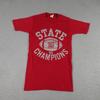 Vintage Tate High School Shirt Mens Small Red 1980 State Champions Florida