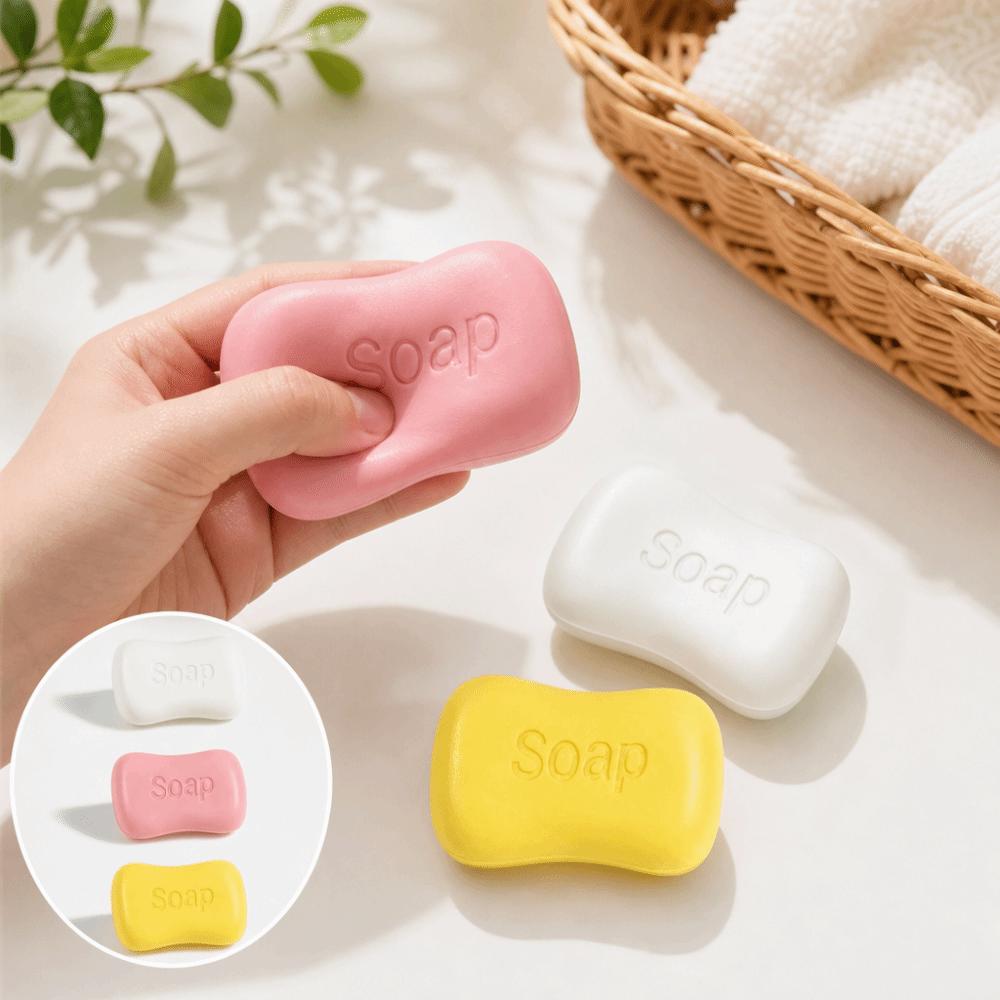 Creative Soap Squishy Toy Super Soft Realistic Soap Pinch Slow Rebound Fidget Toy Office Desk Toy