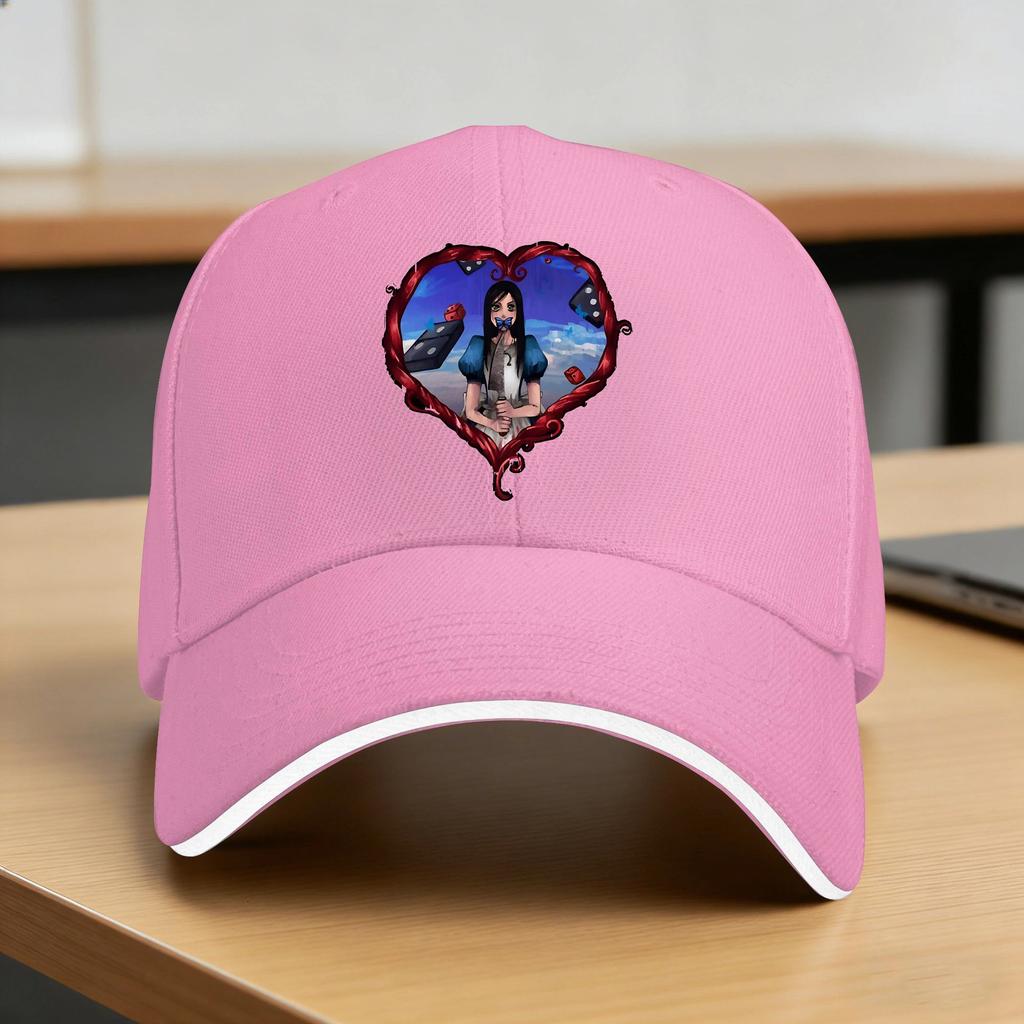Game AAlice Madness Returns Baseball Cap yk Cool Women Unisex Trucker Hat Sunscreen Print Kpop Rock Baseball Caps
