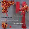 Autumn Mori Style Wedding Photo Booth Wrought Iron Arch Decoration