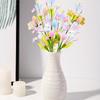 1Pc Rabbit Bouquet Practical Artificial Flower DIY Easter Decoration INS Resurrection Egg Festival Supplies