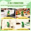 Rechargeable Frog&Lizard Keyboard Fidget Clicker Keychain Button Toy With Light & Sound For Anxiety Stress Relief Relief Toy