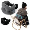 Adjustable Firmness Inflatable Lumbar Pillow Press Self-Inflation Inflatable Back Pillow  for Chair