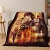 Classics L-Lord of The Rings H-Hobbit Movie Flannel Blanket,Warm and Cozy Soft Throw Blanket for Home Bedroom Bed Sofa Cover Kid