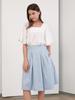 Koes Pleated Full Skirt_Blue