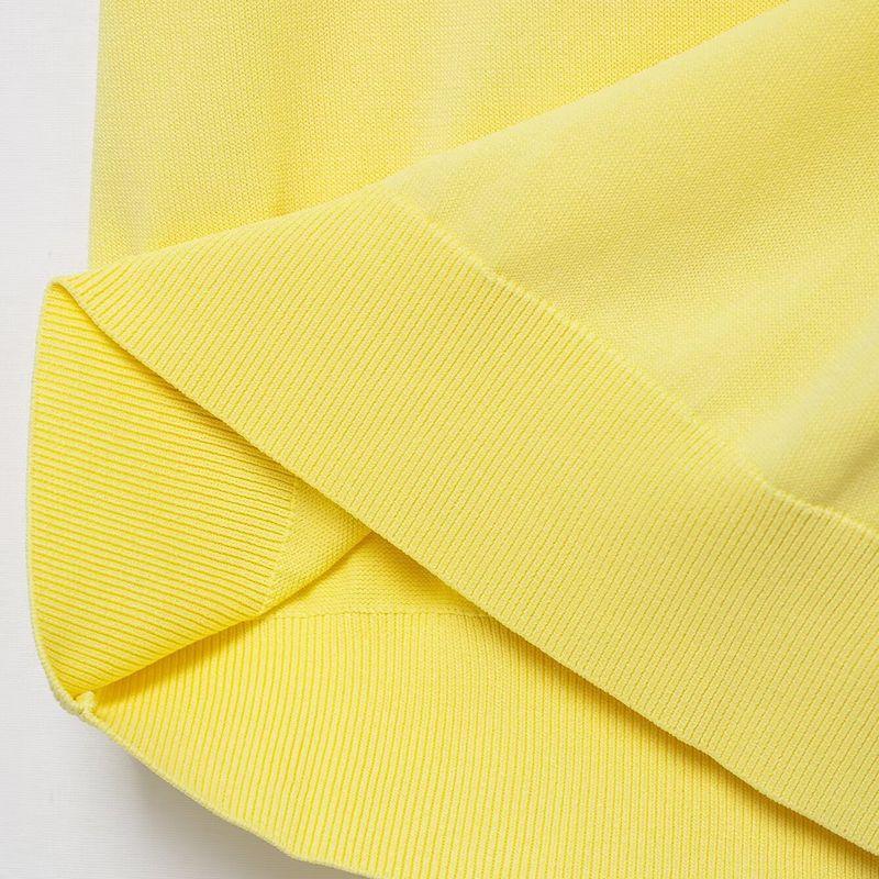 Kaslead New Arrival Women's Clothing Fashion Style Fashion Minimalist Short Sleeve Knitting Tops 2142019