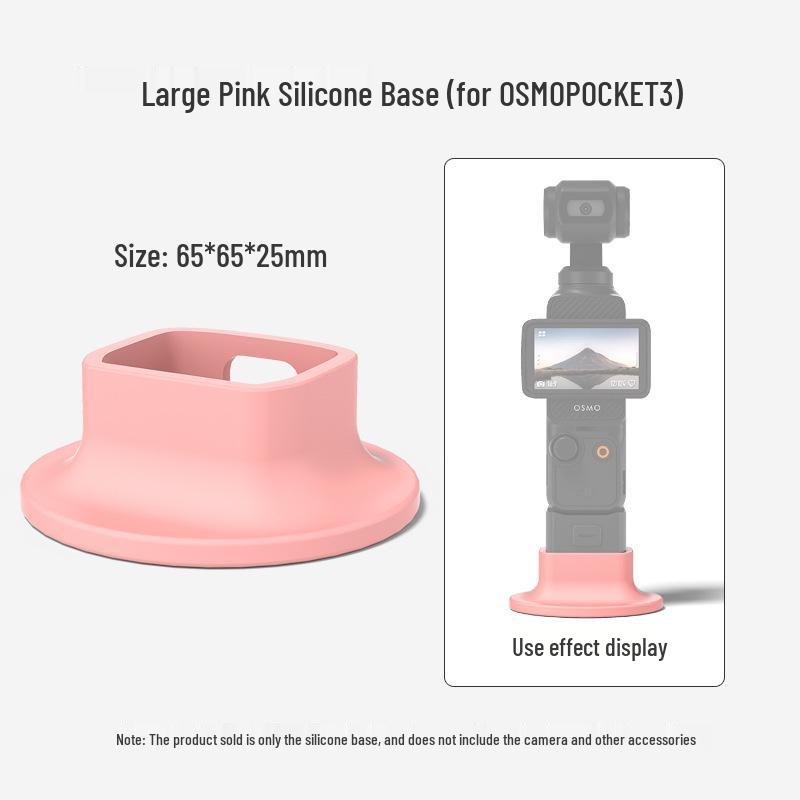 DJI Pocket 3 Silicone Anti-Slip Stabilization Base for OSMO Pocket Camera Accessories