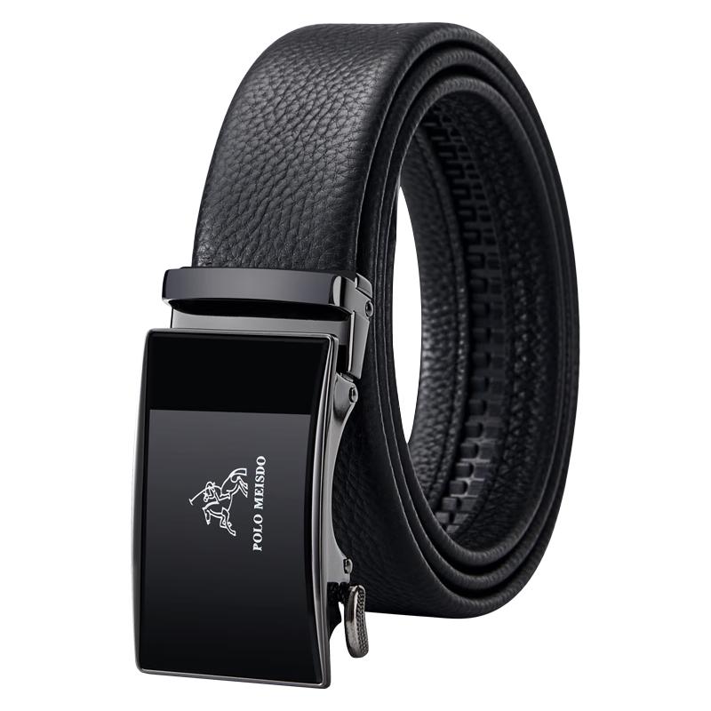 

Paul Master Men s Genuine Leather Automatic Buckle Belt Gift Set 120cm (Adjustable)