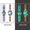 Luminous Waterproof Tattoo Stickers for Kids: Cross, Watch, Boys & Girls Designs