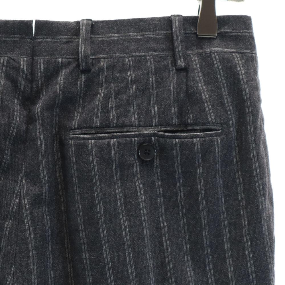 Salvatore Ferragamo Made In Italy Striped Pattern Slacks Pants 46 Men's Used