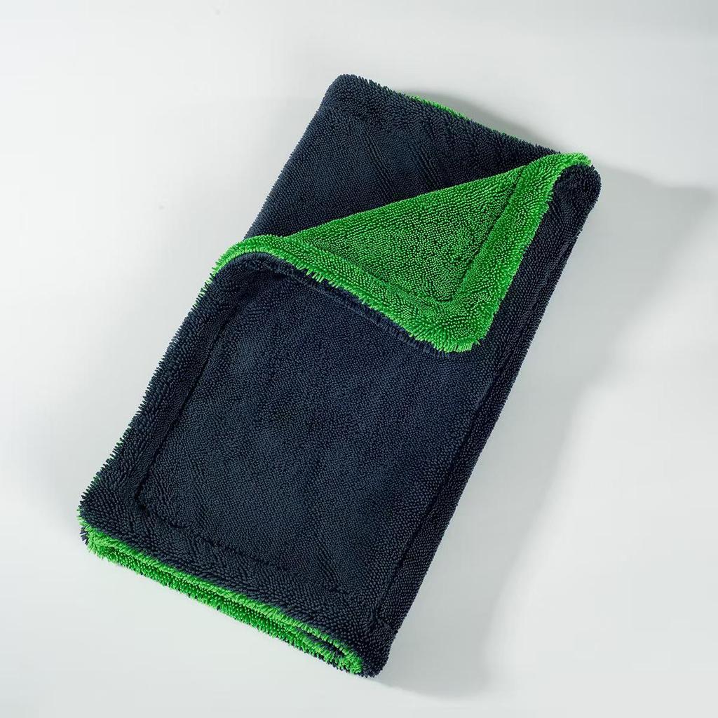 Double-sided Braided Car Wash Towel - Absorbent and Durable