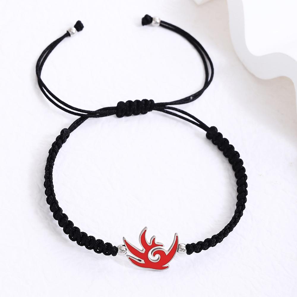 Anime Game Shadow Necklace Bracelets Pin Set for Men Women Stainless Steel Jewelry Charm Pendants Chain Accessories