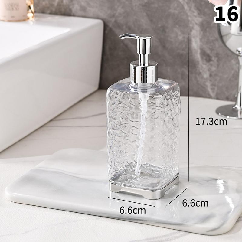 Soap Dispenser For Liquid Bathroom Empty Refill Subbottle Detergent Kitchen Press Type Hand Sanitizers Shower Gel Shampoo Bottle