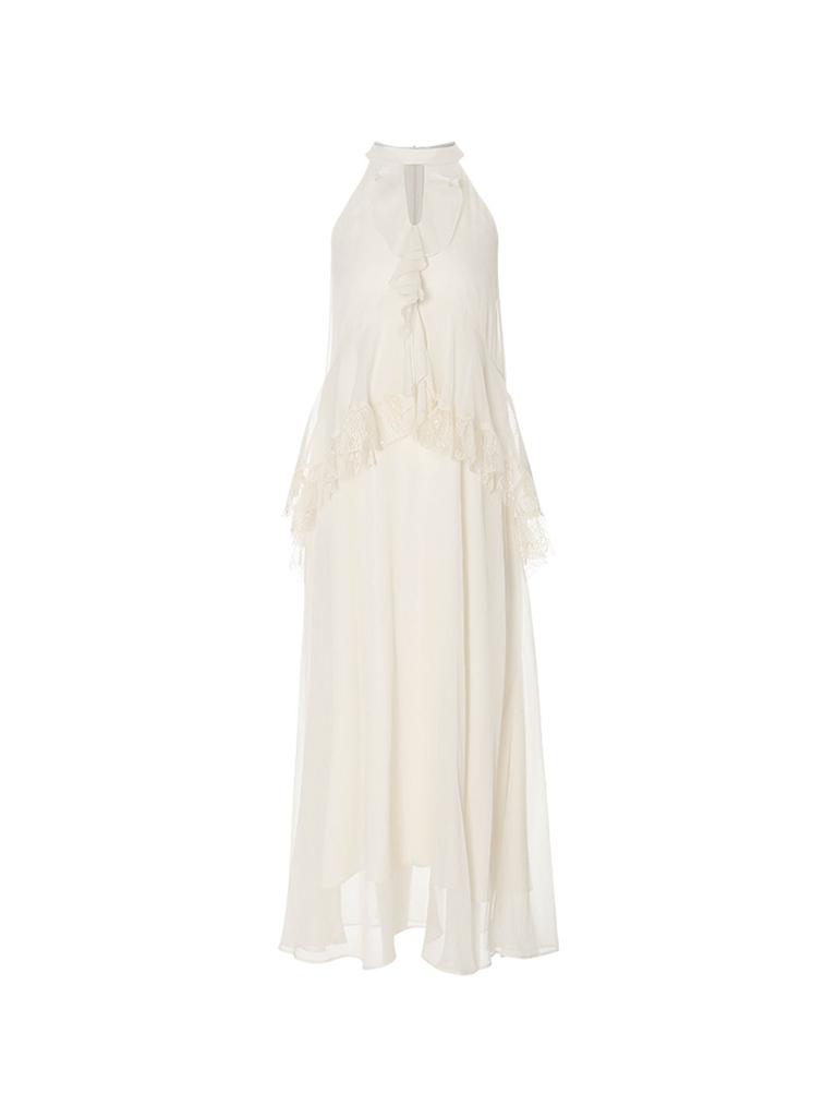 Sinseuden Ether Halterneck Long Dress