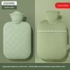 Hot Water Bottle for Warming, Plush Hot Water Bag for Stomach, Bed, and Hand Warming, Explosion-Proof, Suitable for Female Students and Menstrual