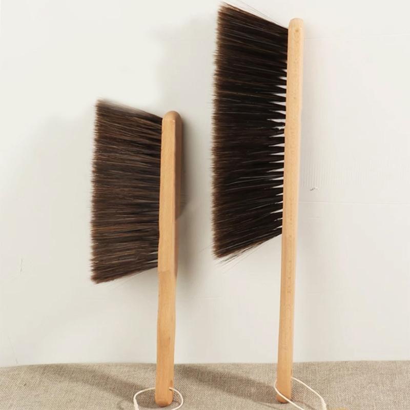 MultiPurpose Long Handle Cleaning Brush With Wood Handle Effective On Fabrics Vehicle Furniture Multiroom Application