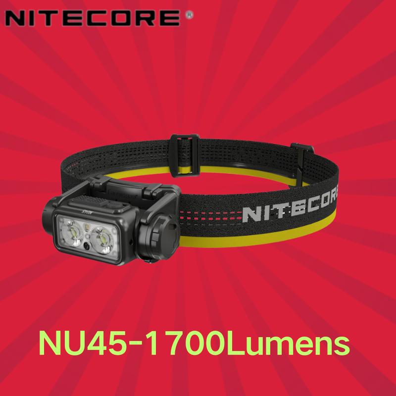 NITECORE NU45 1700 Lūmenu LED 8