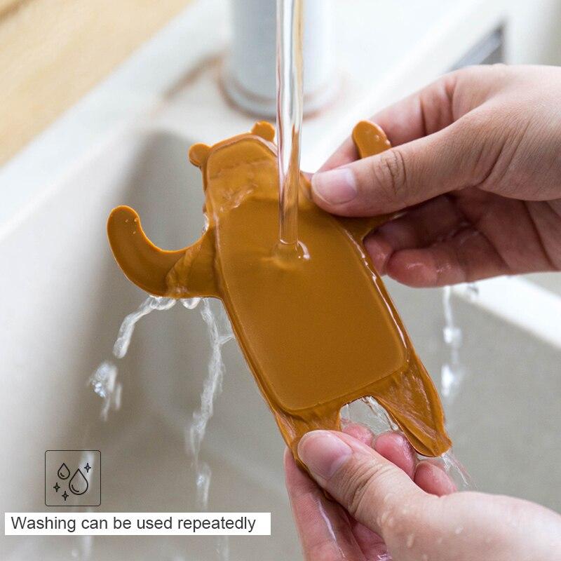 1 Pc Beautiful Animal Refrigerator Hook, Key Hook, Wall Hook, Detachable Kitchen Hook, Home Decoration Key Hook WBL