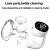 Wearable Breast Pump Electric Handsfree BPA Free USB Charge Milk Collectors Breast Milk Pump Machine,Milk powder bag gift
