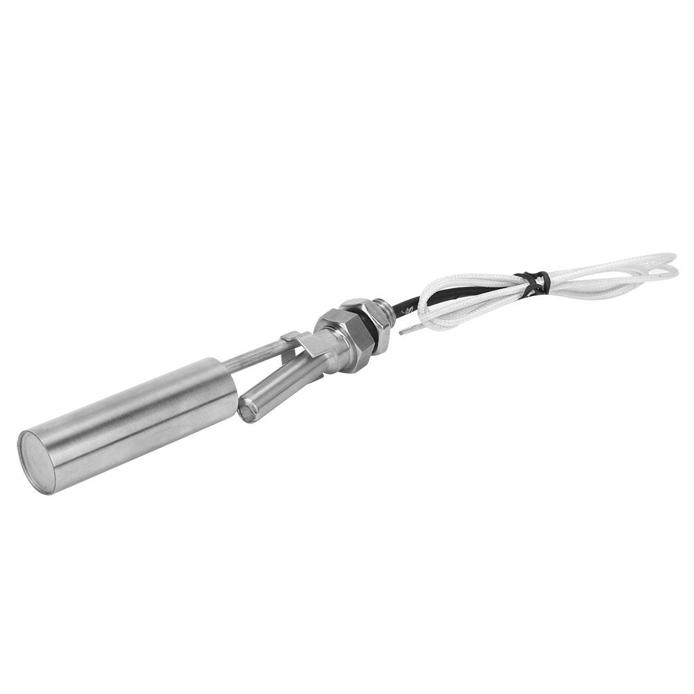 Liquid Water Level Float Sensor Switch 304 Stainless Steel 10mm Male Thread DC0?110V