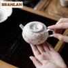 150Ml Plant Ash Hand-Painted Pine Teapot Boutique Tea Infuser Pot Brewing Kettle With Ball Hole Services Decoration Gift