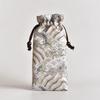 Hand-Embroidered Brocade Double-Layer Cotton Linen Drawstring Jewelry Bag