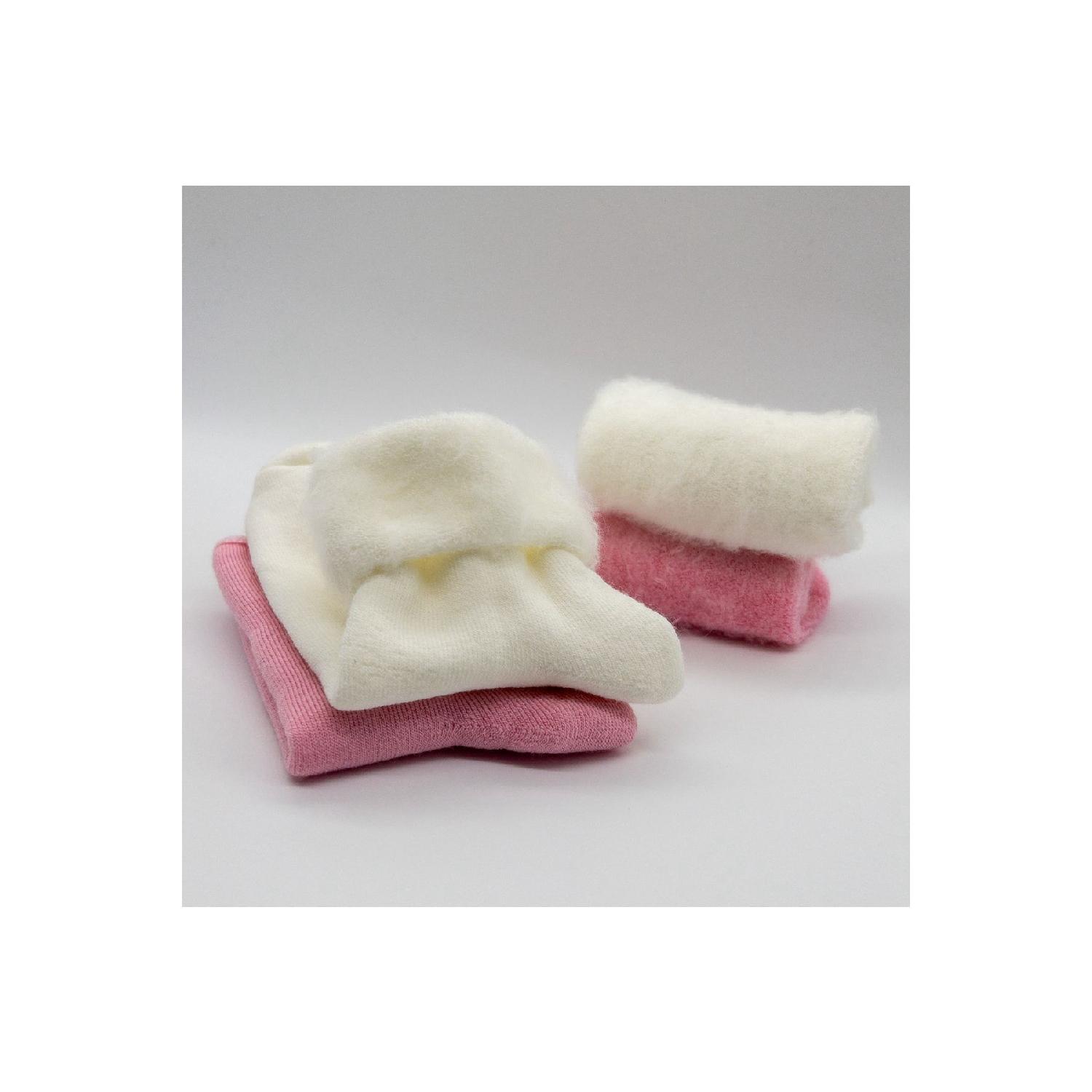 

Socks 2 Pairs Thermal Wool Extra Soft Winter Women s Sleeping Socks 36 - 40 розовый