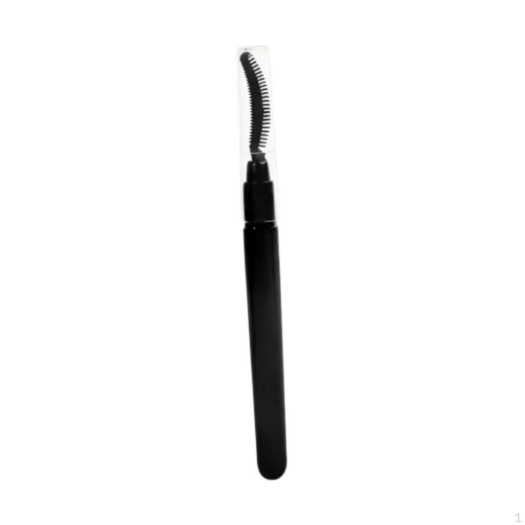 Eyelash Brush with Dust Cap, Eyebrow Brush, Curler, Mascara Lash Separator