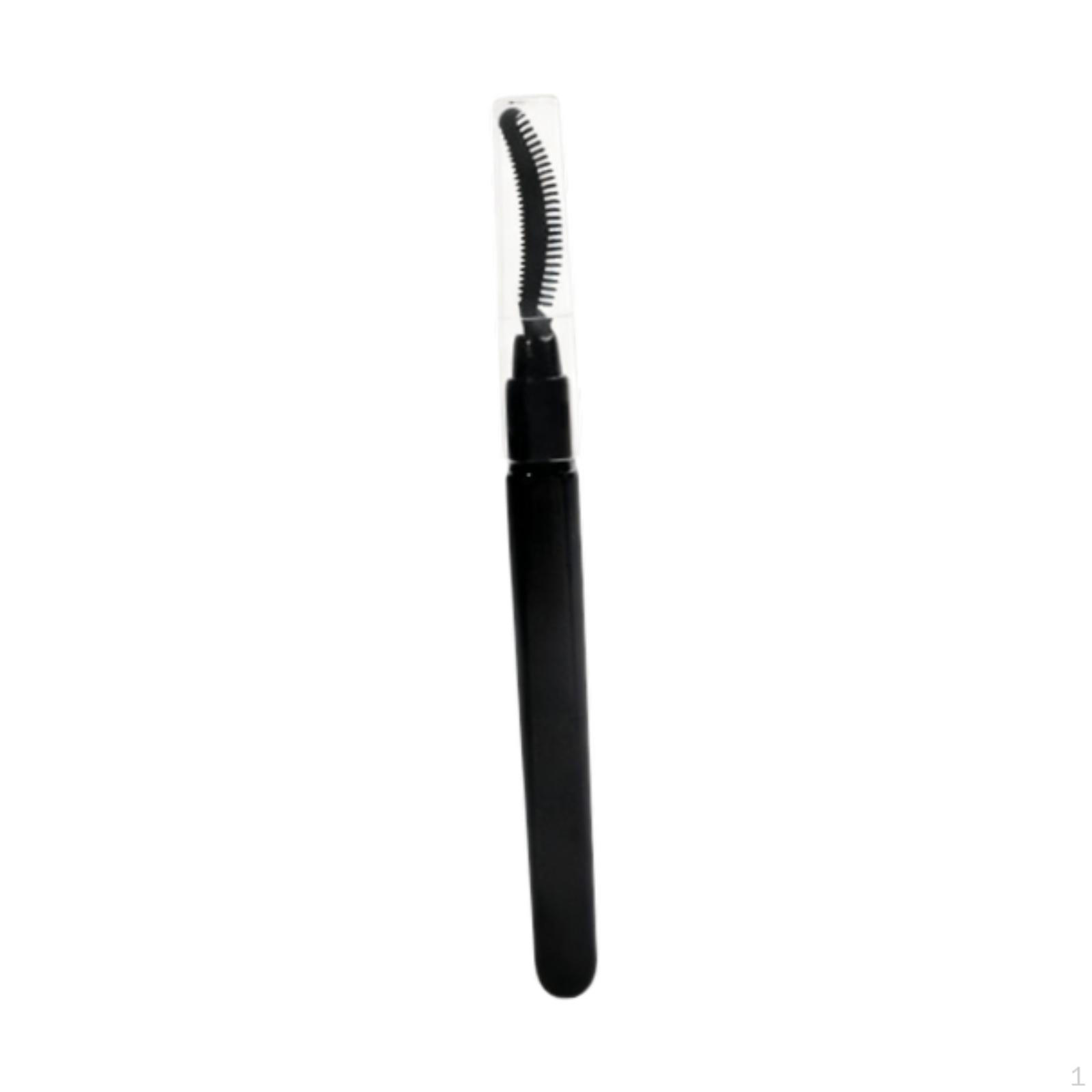 

Eyelash Brush with Dust Cap, Eyebrow Brush, Curler, Mascara Lash Separator чёрный