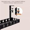 Sturdy Under Desk Cable Management Tray No Drilling Power Strip Cord Holder  for Home