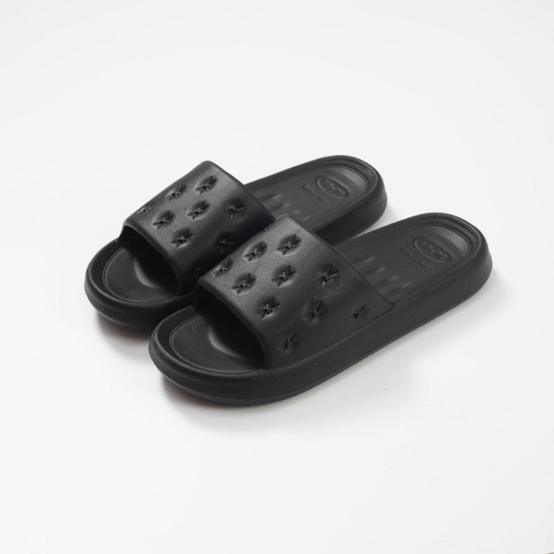 EVA slippers women's summer wear household bathroom cheap stall indoor couple plain sandals