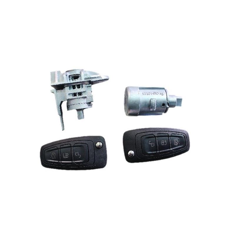 Fox12/Tiger13 Cross-Border E-Commerce High-Config All-Vehicle Lock with 2 Remotes (AM5AR22050DH) High Config All-vehicle Lock чёрный