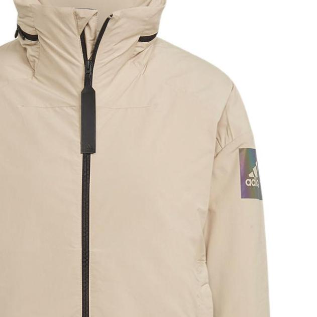 adidas Veste de sport coupe-vent couleur unie Myshelter Veste pour femme Kaki GR0597