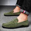 2026 Penny Loafer Men Army Green Loafers Flats Male Casual Shoes Slip-On Leather Mens Driving Shoes Luxury Man Moccasins 2026