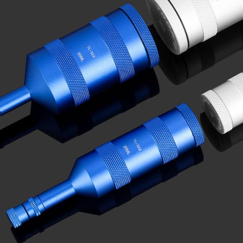 Bicycles Oil Bottle Oil Tanks Oil Container for Road Bike High Strength Aluminum Alloy Mountain Bike Oil Storage Bottle