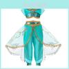 Adorable Kids Aladdin Costume For Girls Halloween Dress Up