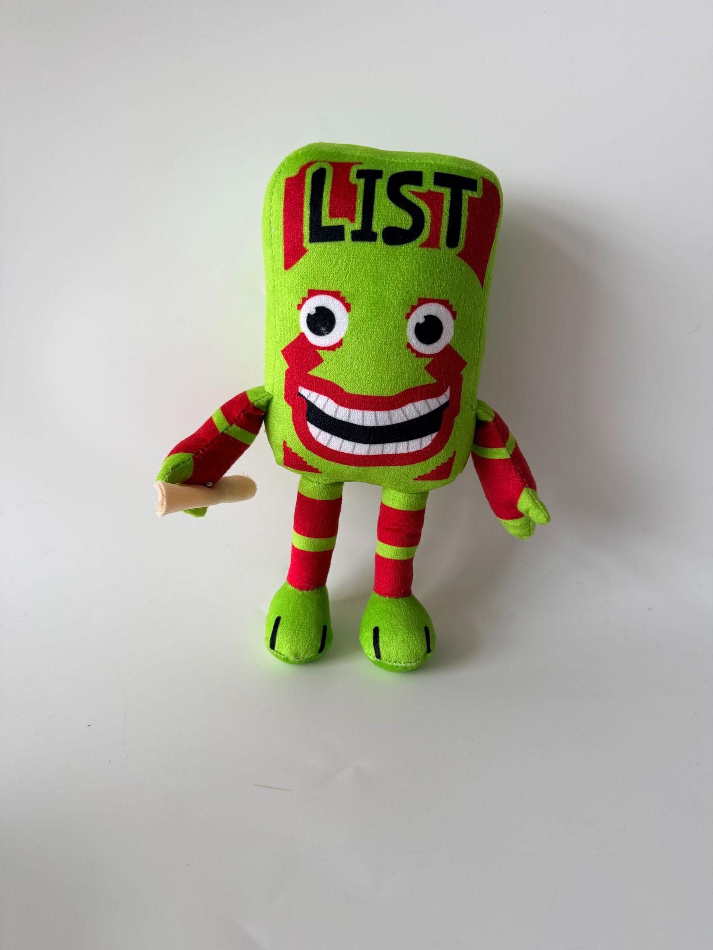 Cross-Border Earth Plush Brainrot TV Doll Figure Standard Packaging