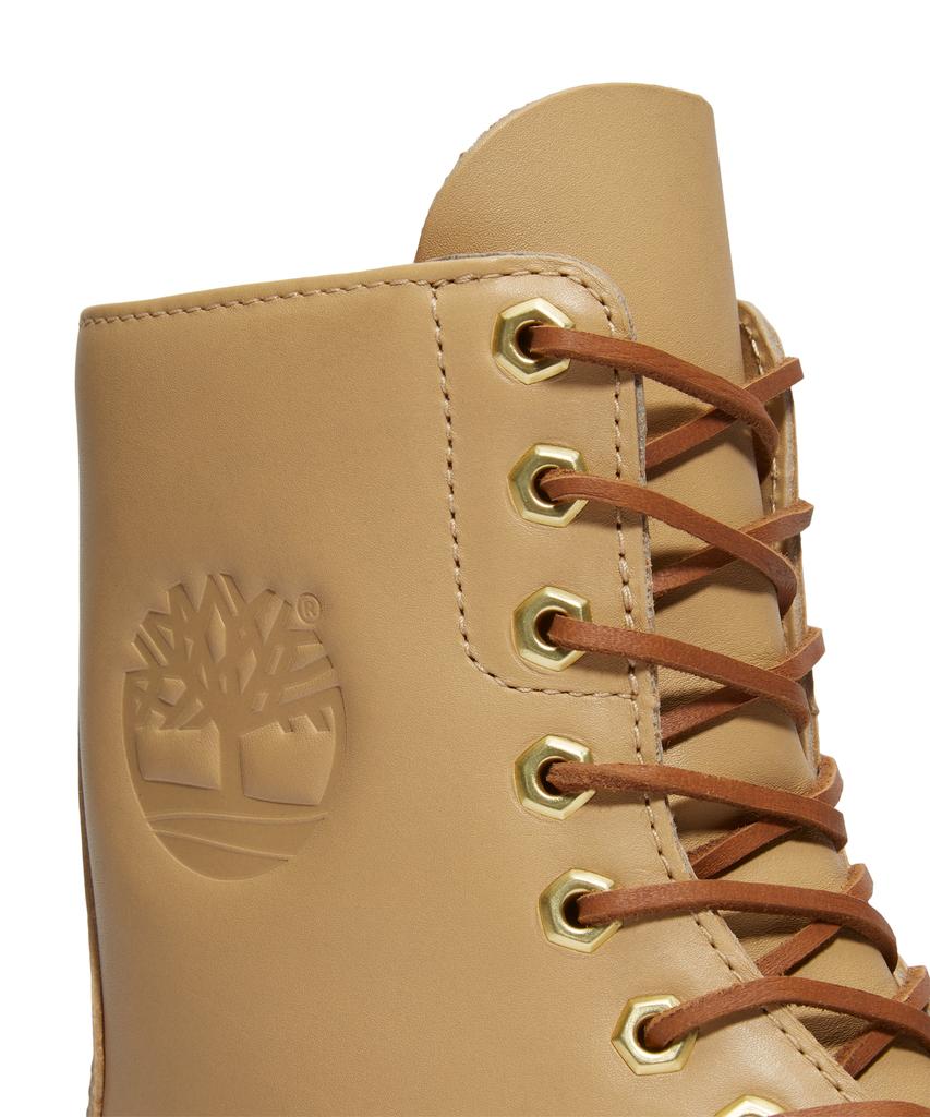 Timberland (Men'S) Premium 8-Inch Lace Waterproof Boots - Medium Beige Full Grain / A6Fq3-En2