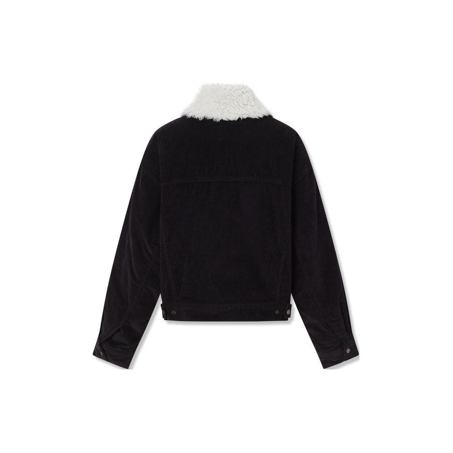 Levis Comfortable Warm Versatile Jacket Women Jackets Black A3489-0000