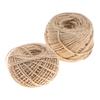 Durable Burlap Jute Rope 2-5mm Thick 1/200M Long Non-Toxic Twine for DIY Gift Wrapping Gardening Cat Tree Building