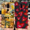 Para LG G7 thinQ Funda G710EM LM-G710 G710 Cubierta Pintada de Lujo Fundas de Teléfono de Silicona Suave Para LG G7 ThinQ Cubiertas Traseras 6.1'' Parachoques