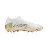 Unisex Sneakers PUMA Future 9 Soccer Shoes Unisex Low Top PUMA White Metal Gold PUMA Black