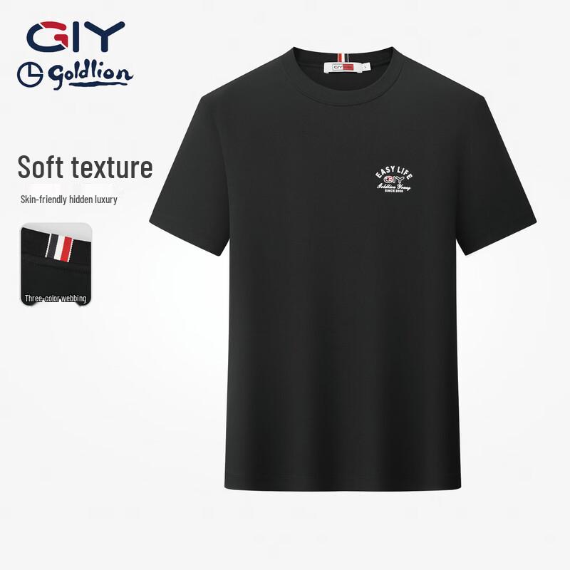 Goldlion Men s Printed Round Neck Short Sleeve T-Shirt 3XL